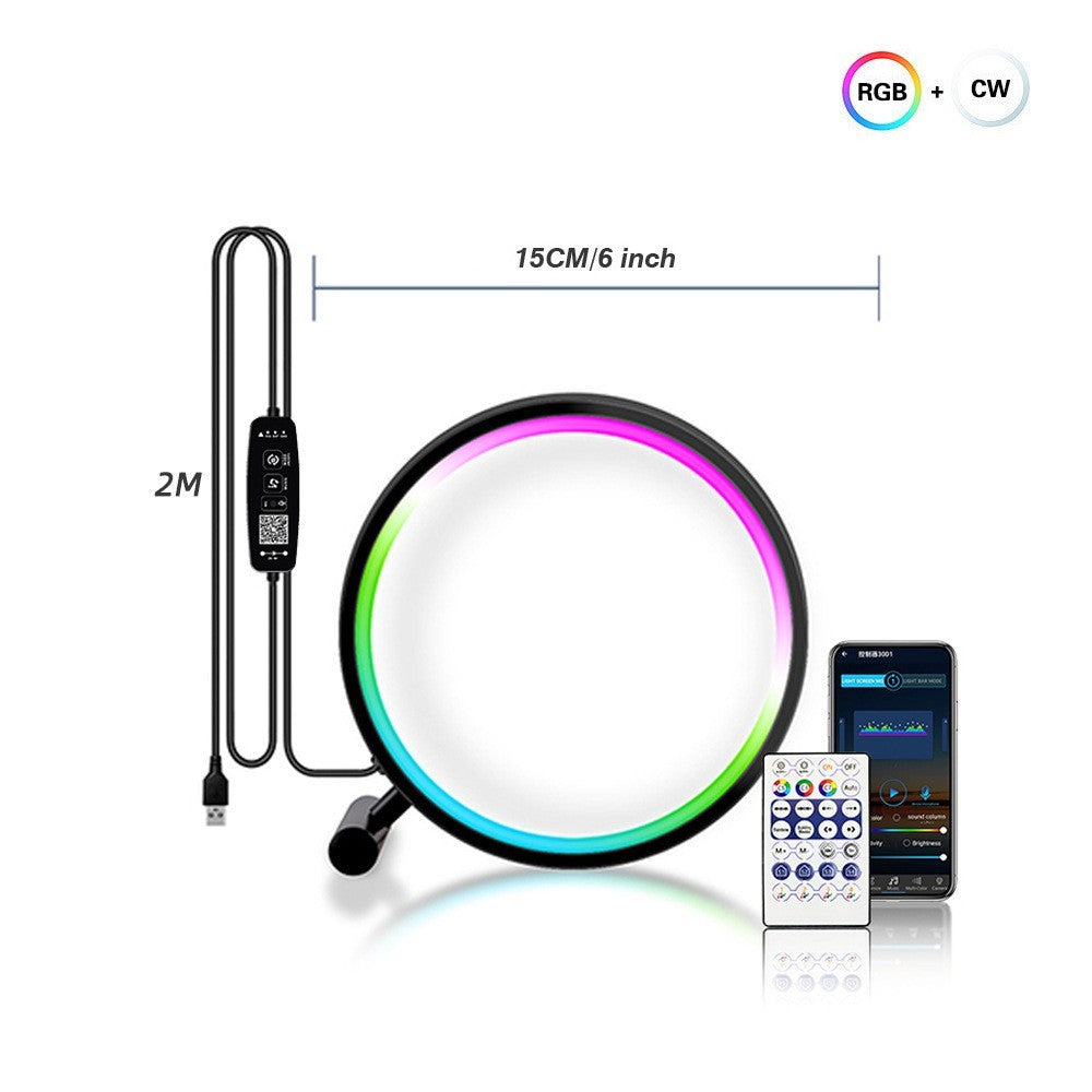 Gaming Desktop Ornaments Netflix Lights