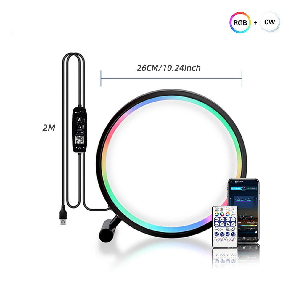 Gaming Desktop Ornaments Netflix Lights